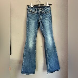 Lucky Brand jeans flare size 00 24 R